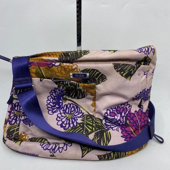 Tumi Multi Color Cross Body Designer Bag - Picture 2 of 13